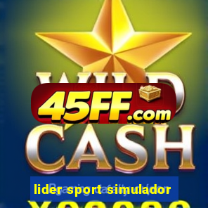 lider sport simulador